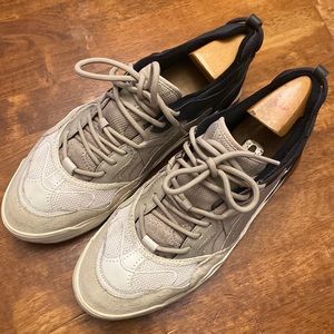 Vans size 10.5 ultra cush light waffle cup leather and suede.